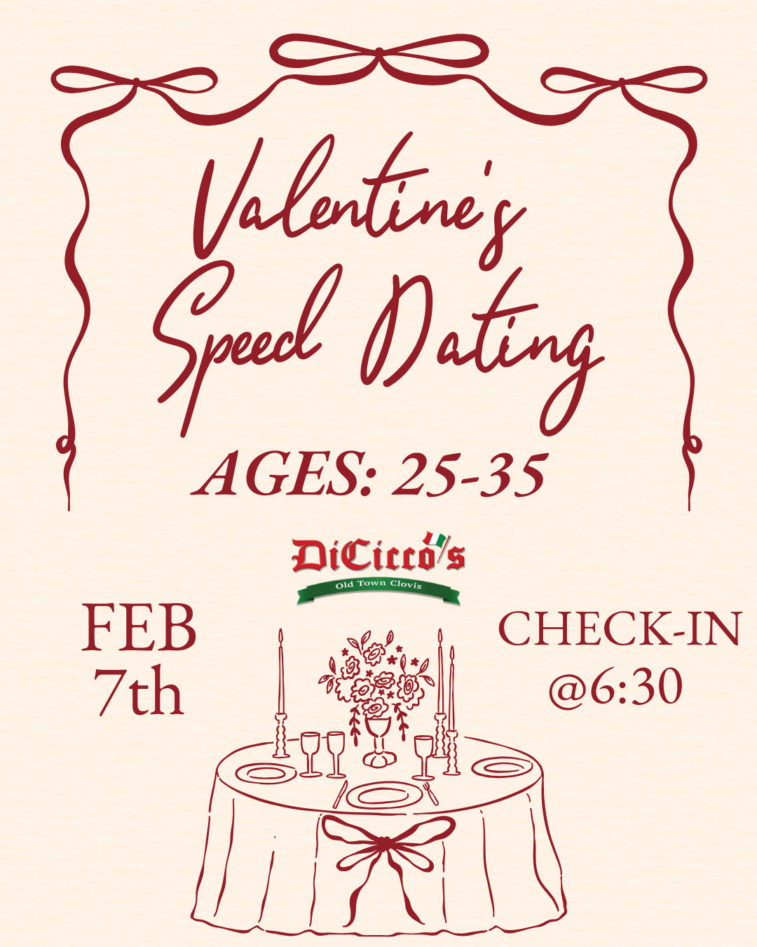 Valentine's Speed Dating - AGES (25-35)